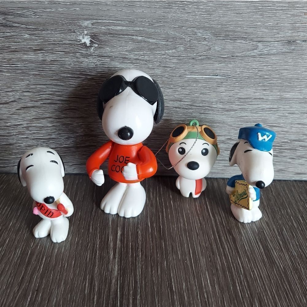 Peanuts Toy Lot - 4pc